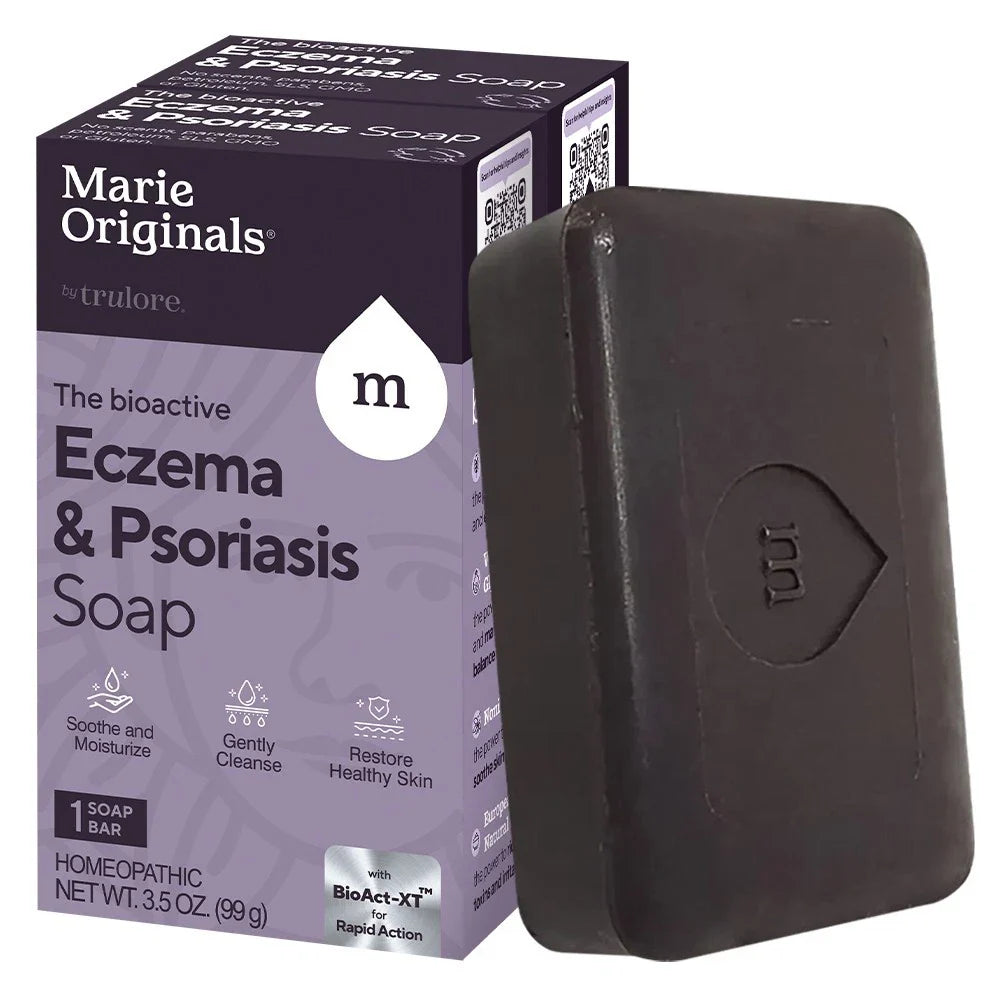 Marie Originals Natural Eczema & Psoriasis Oatmeal Soap for Face & Skin
